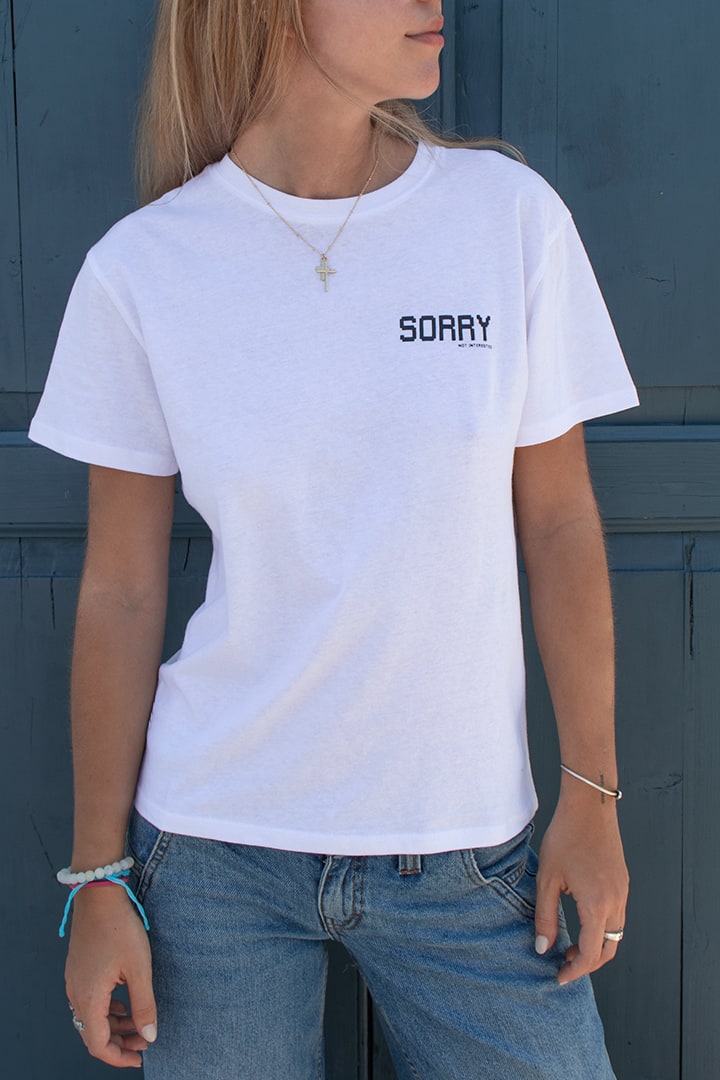 T-shirt Sorry