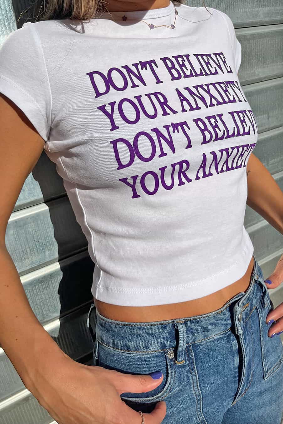T-shirt Don't believe