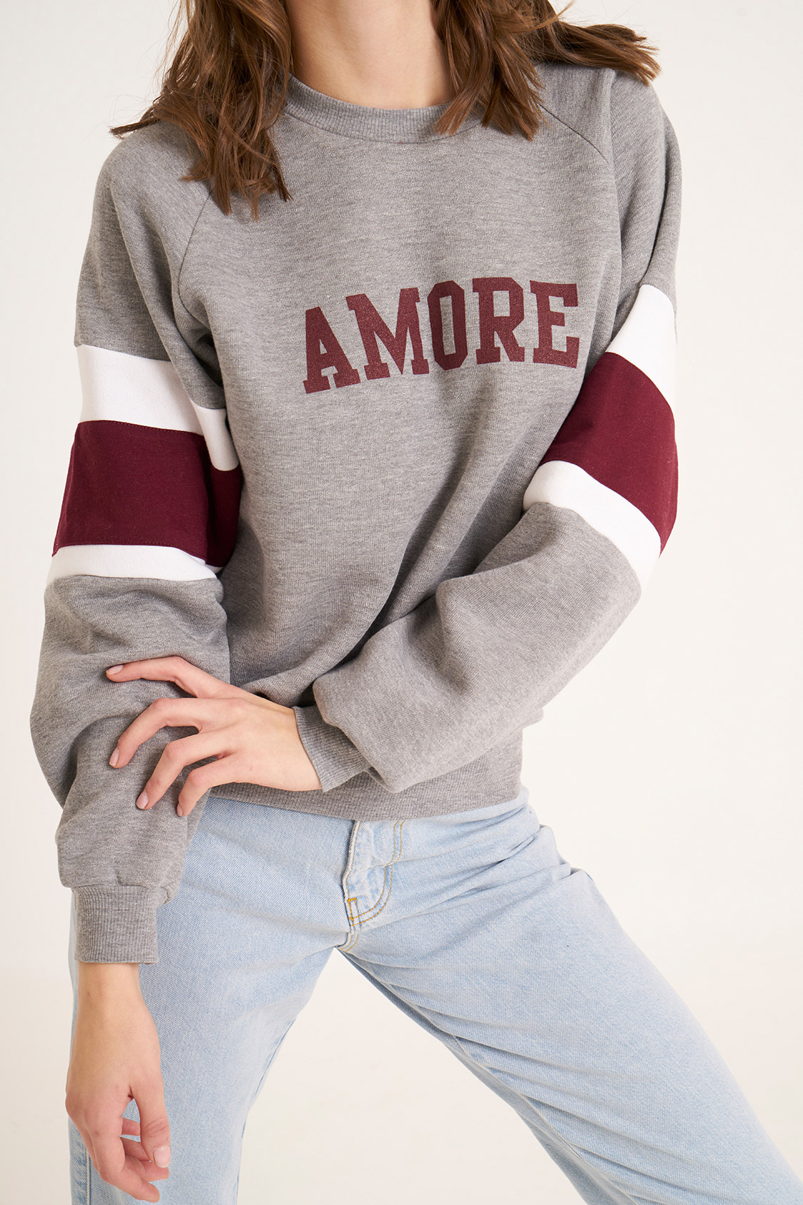 Amore printed sweatshirt
