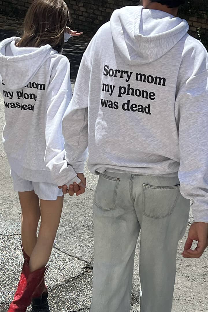 Sorry Mom hoodie