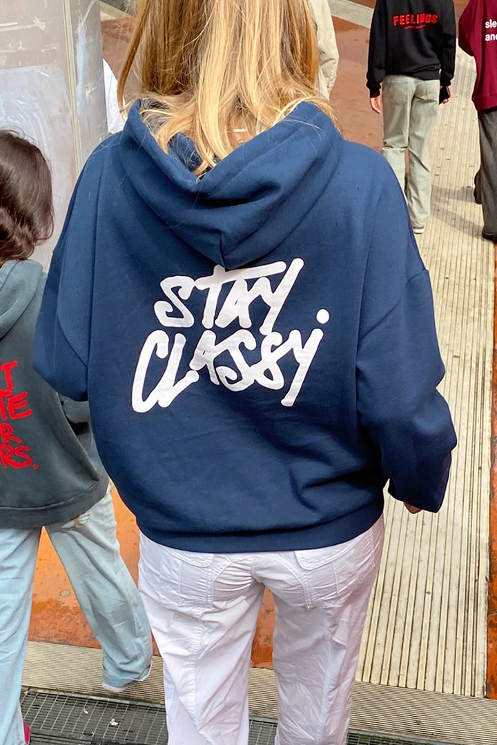 Stay classy hoodie
