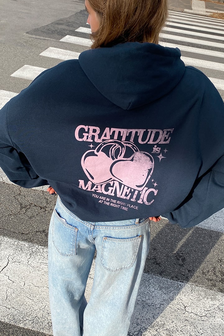 Gratitude Magnetic hoodie